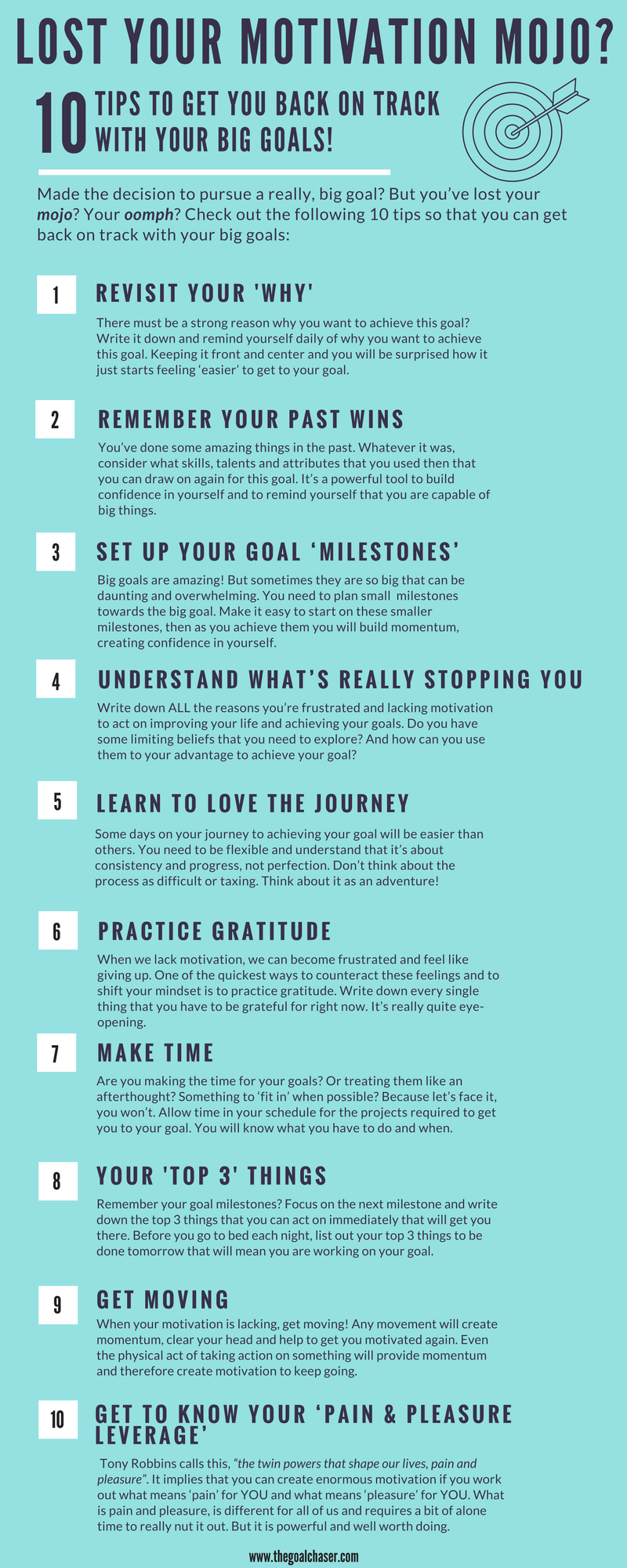 10 tips for motivation