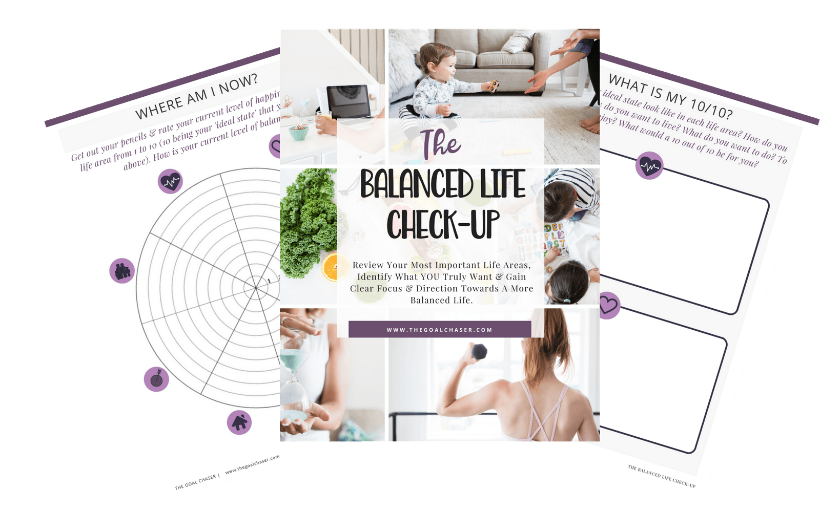 Download the FREE Balanced Life Check-up Worksheets