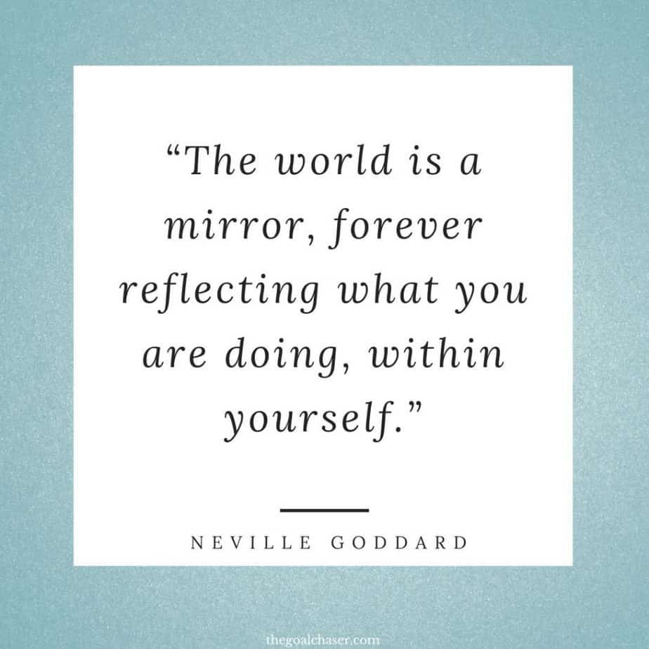 Neville Goddard mirror