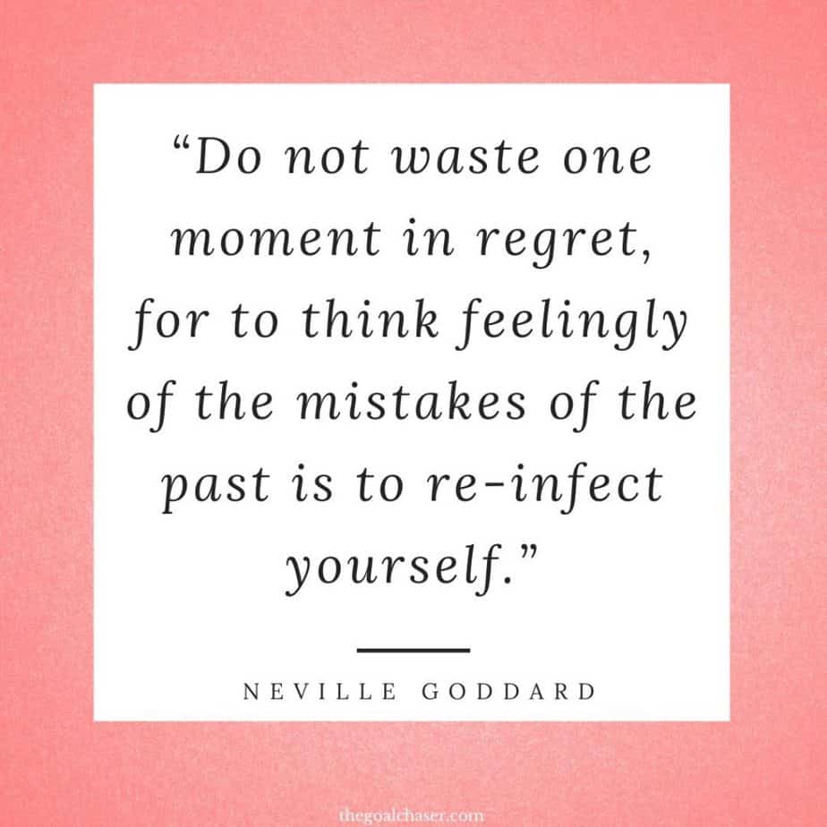 Neville Goddard Quotes on Regret