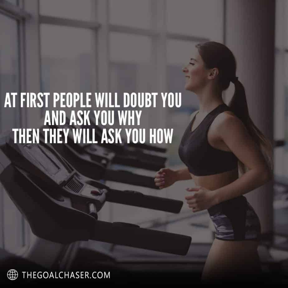 doubt fitness quote