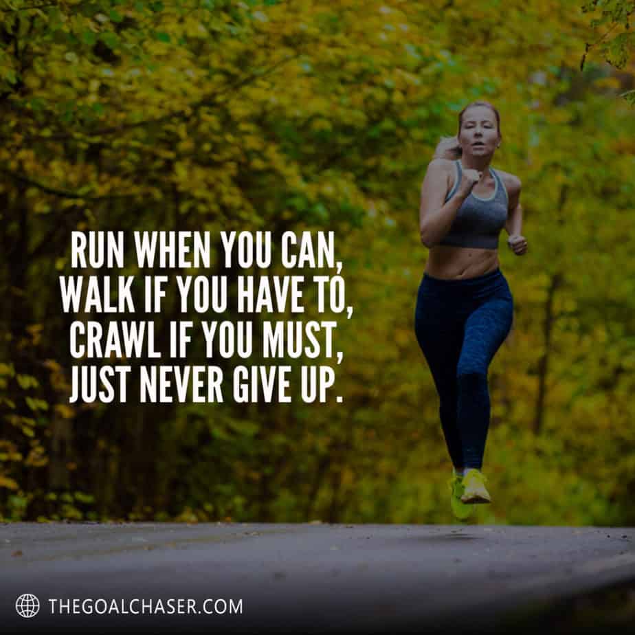 quotes about running