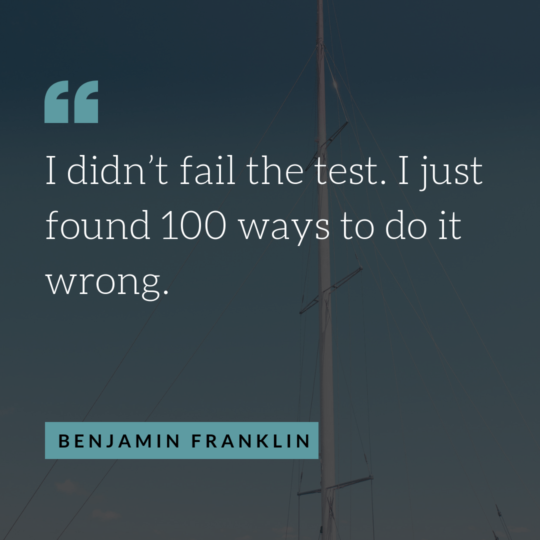 Benjamin Franklin quote