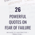 Fear of Failure Quotes