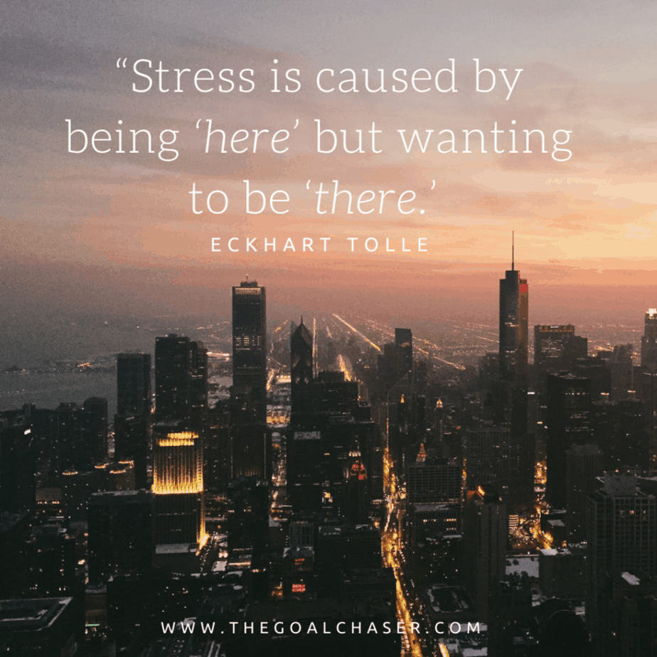 Feeling Stressed Quotes Eckhart Tolle