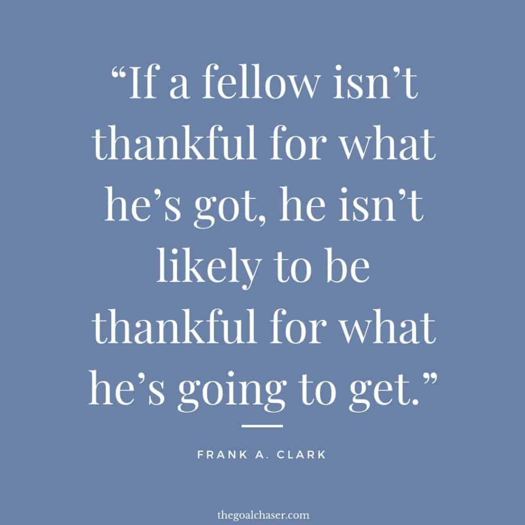 Funny Gratitude Quotes Frank Clark