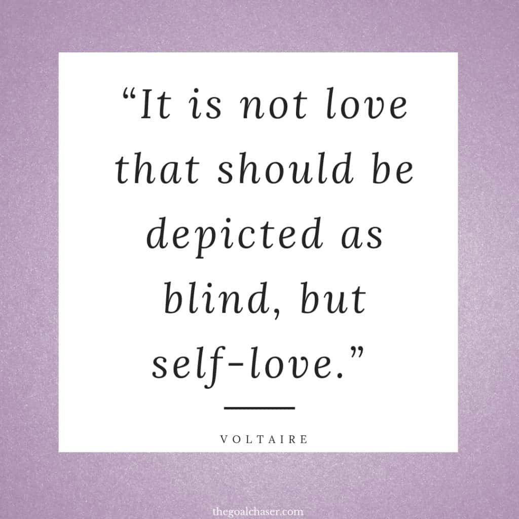 Funny Self Love Quote Voltaire