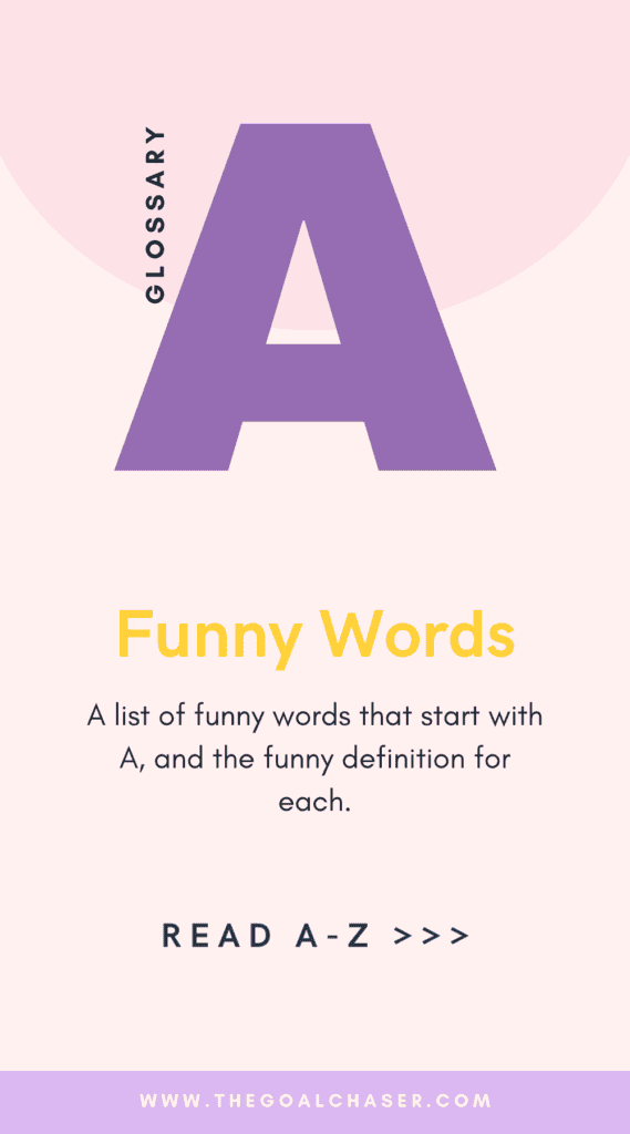 Funny Words A