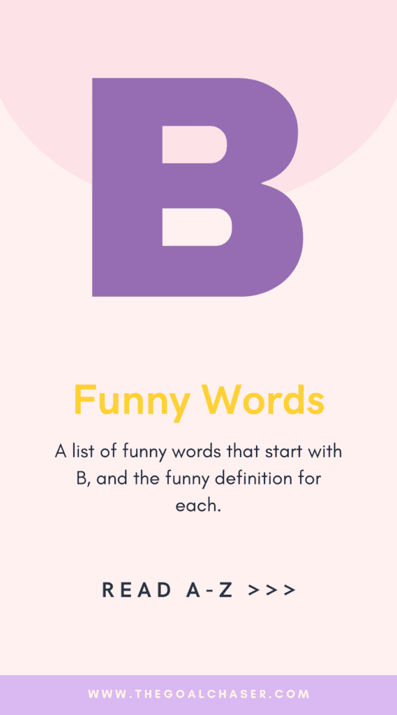 Funny Words B