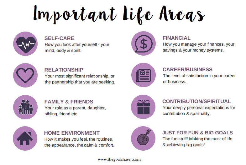 Important Life Areas