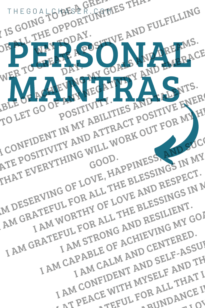 List of Mantra Ideas -Examples
