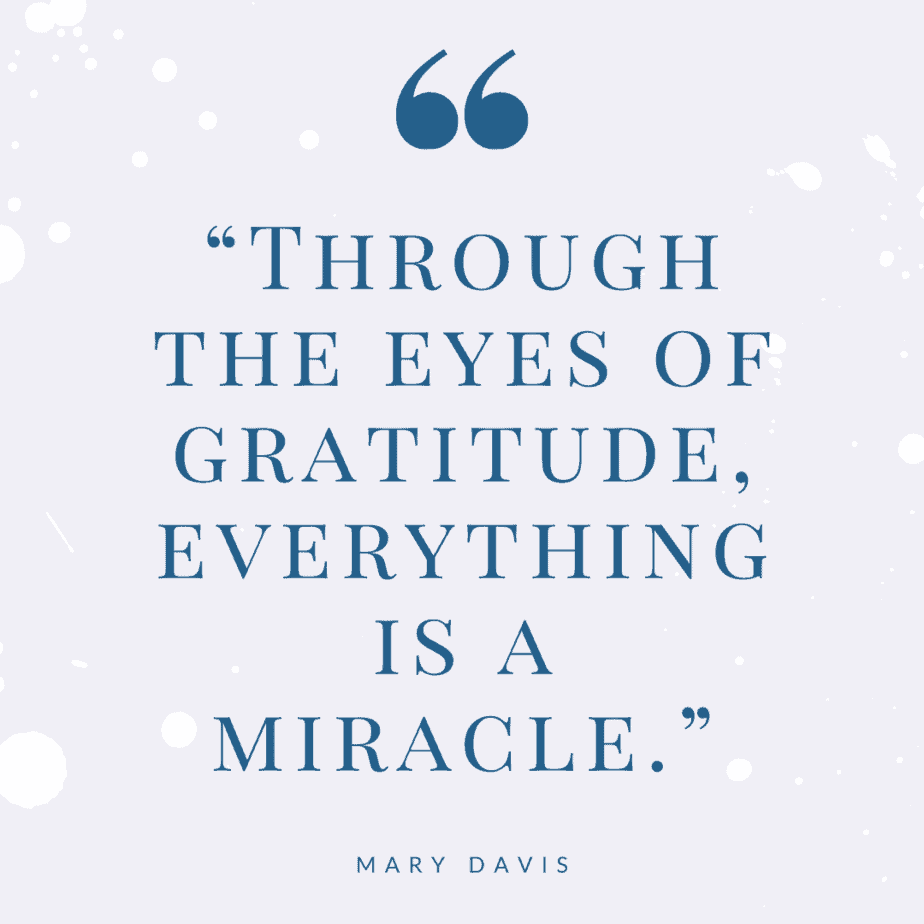 Mary Davis gratitude quotes