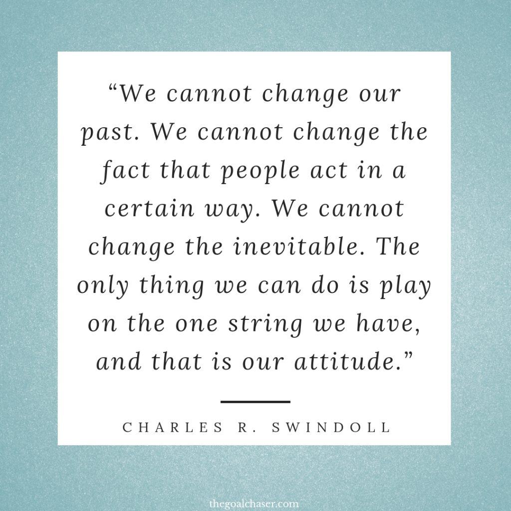 Positive attitude quotes Charles Swindoll