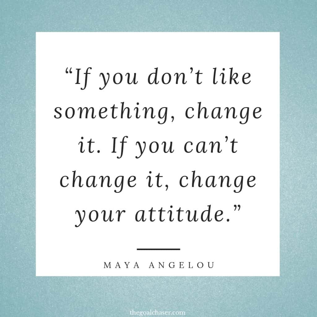 Positive attitude quotes Maya Angelou