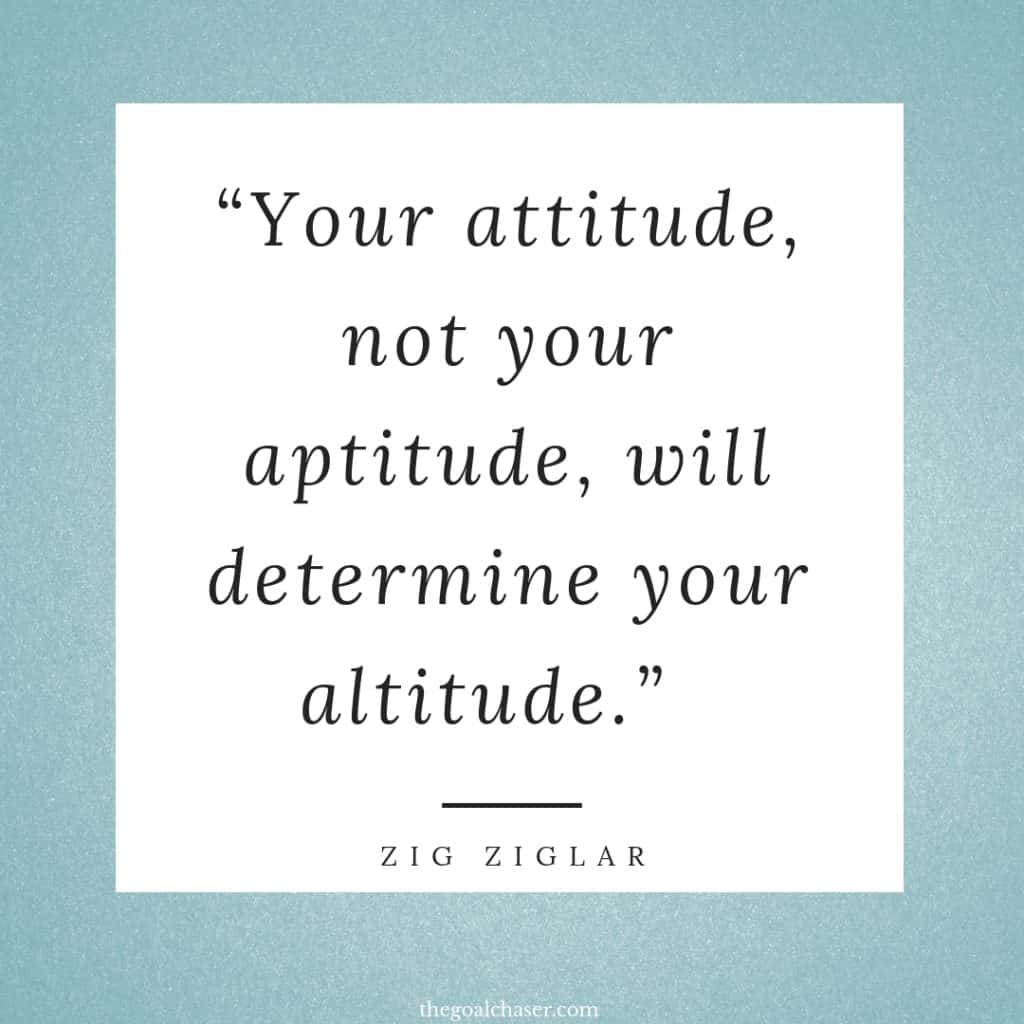 Positive attitude quotes Zig Ziglar