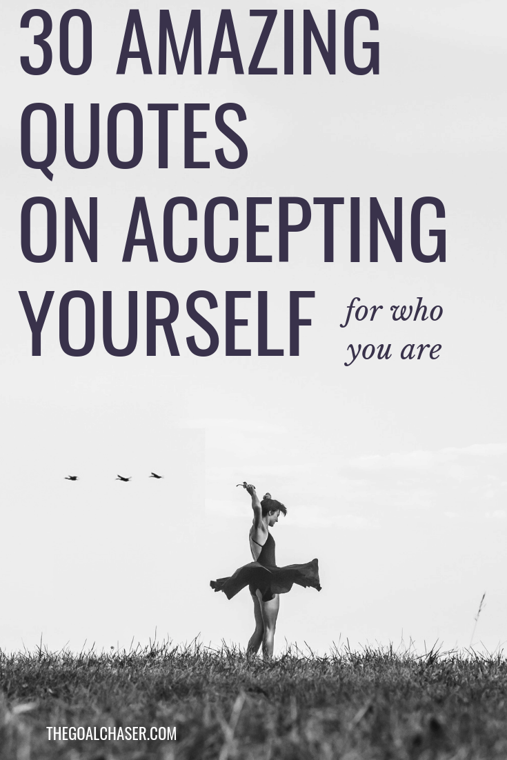 Self-acceptance quotes: Learning to accept ourselves for who we truly are is a powerful skill to have. But it’s definitely not easy. Here is a collection of powerful quotes on accepting yourself just as you are!