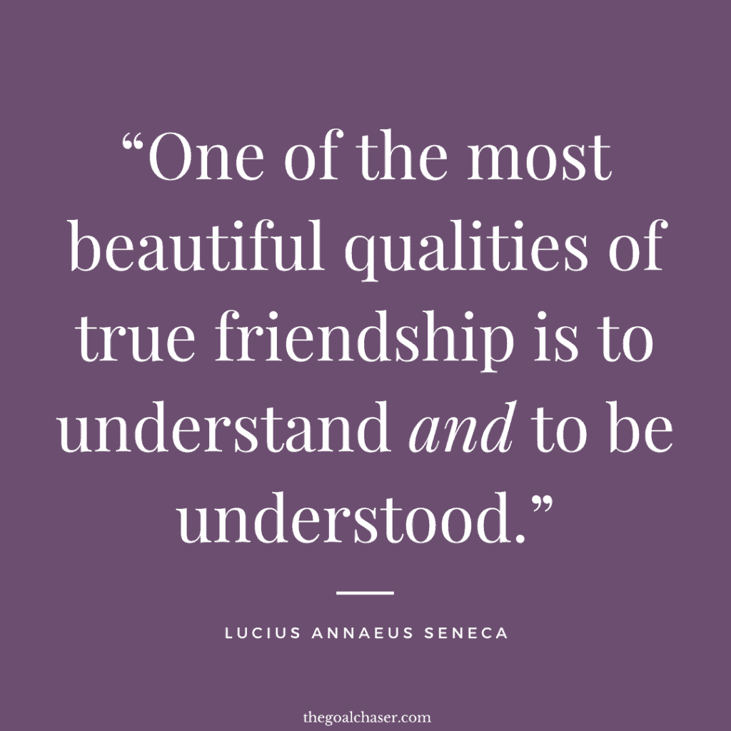 Seneca quote on meaning of friendship