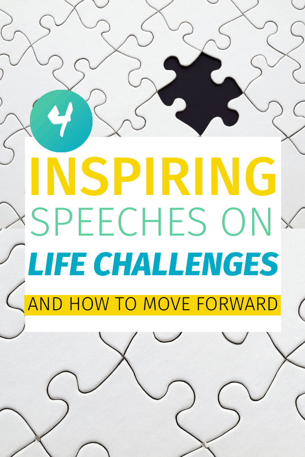 speech about life challenges