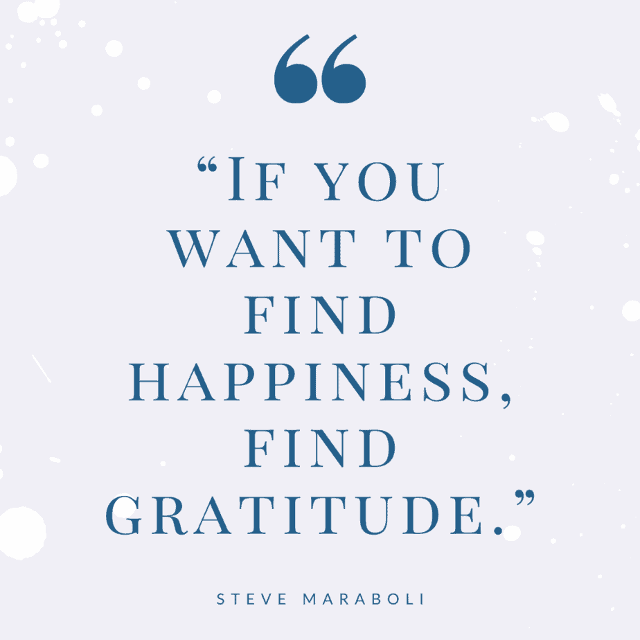 Steve Maraboli gratitude quote