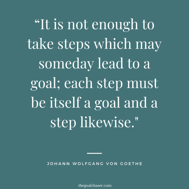 46 Inspiring Quotes About Reaching Your Goal - The Goal Chaser