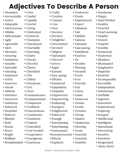 470+ Positive Words to Describe Someone (With Definitions)