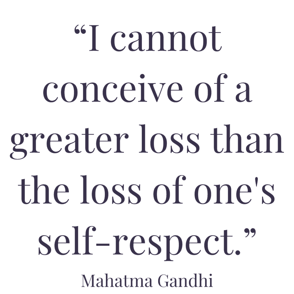 attitude of self respect quotes