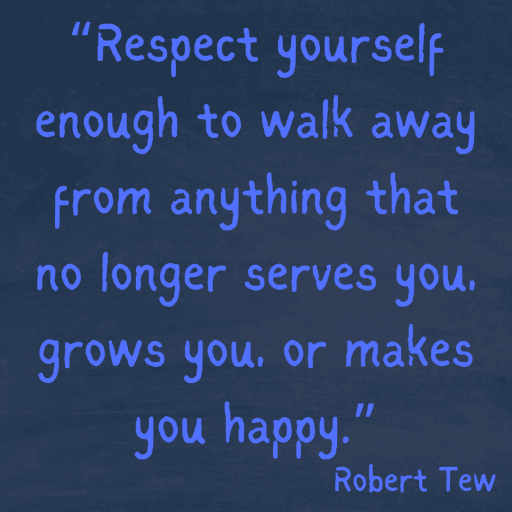 best self respect quote