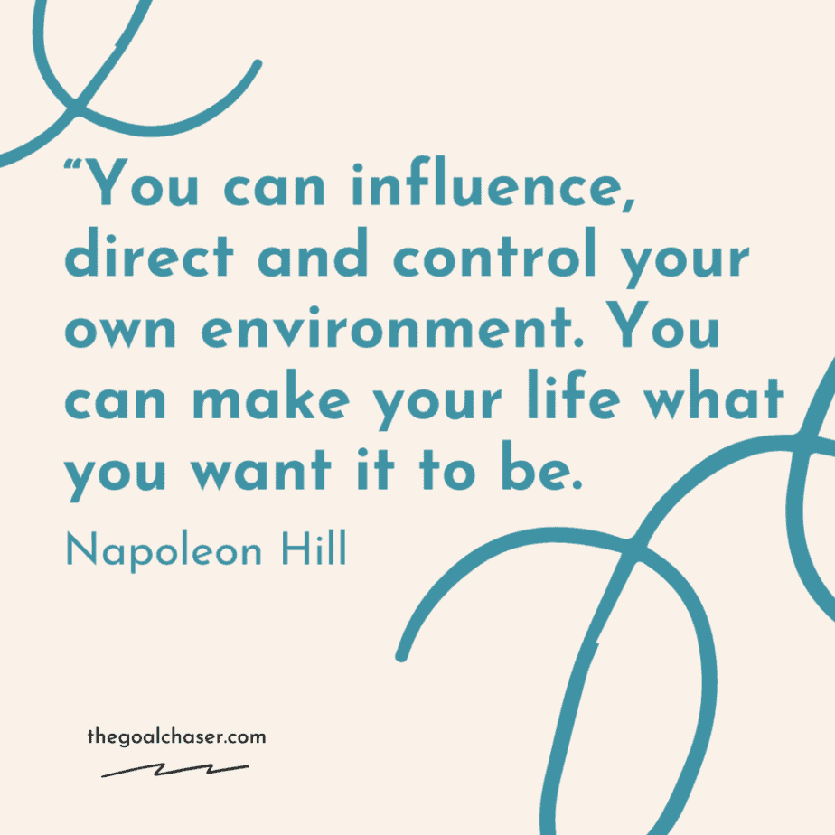 control yourself quote Napoleon Hill