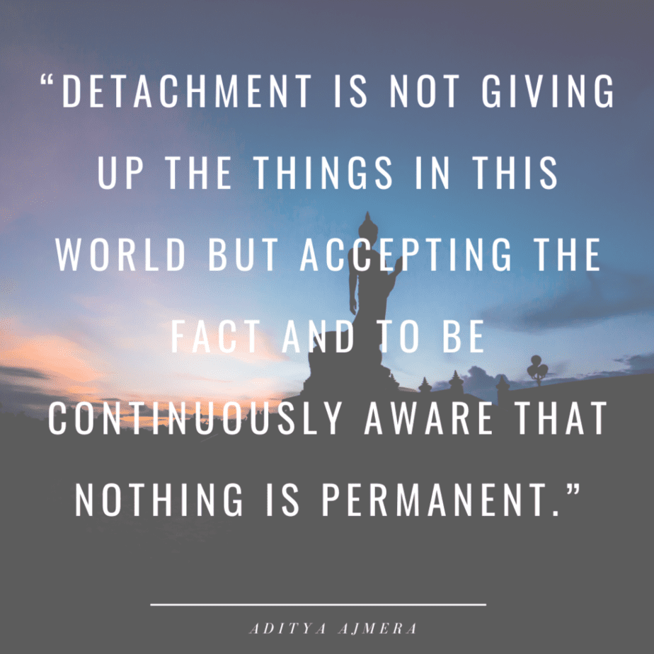 detachment quotes and images