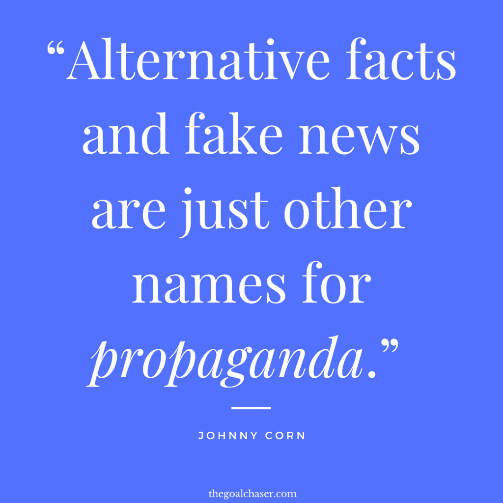 fake news quote