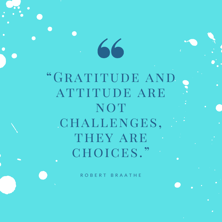 gratitude is a choice quote