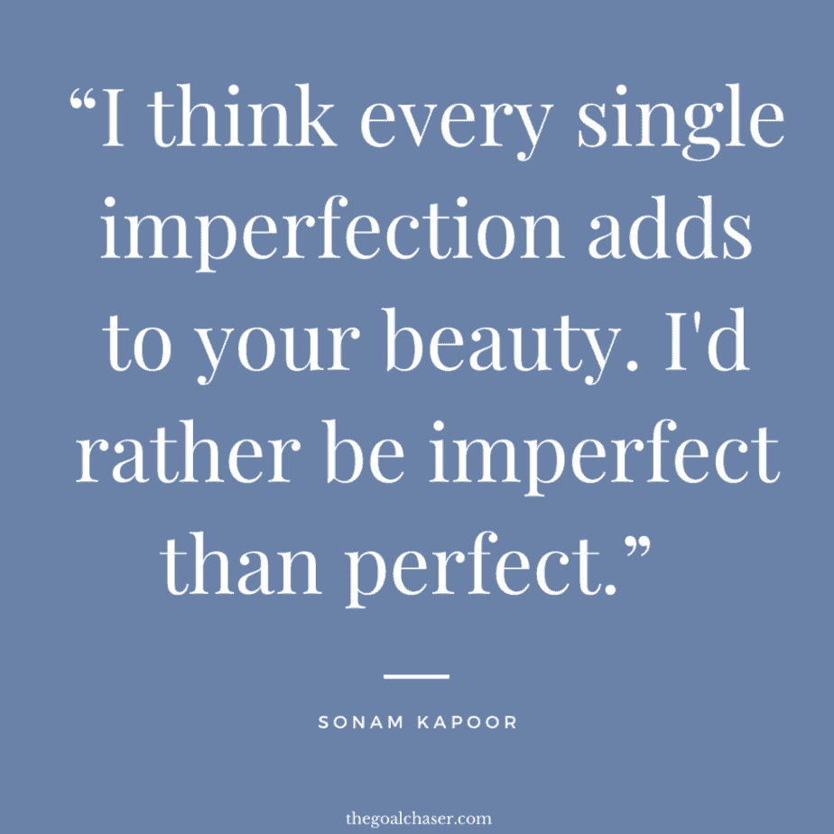 imperfection is beauty quote