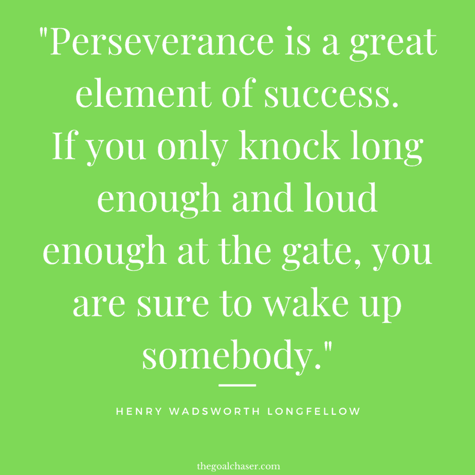 Top 25 Perseverance Quotes To Keep On Going The Goal Chaser
