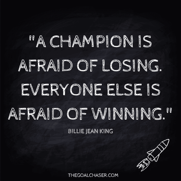 Inspirational Quotes On Winners & A Winning Attitude - The Goal Chaser