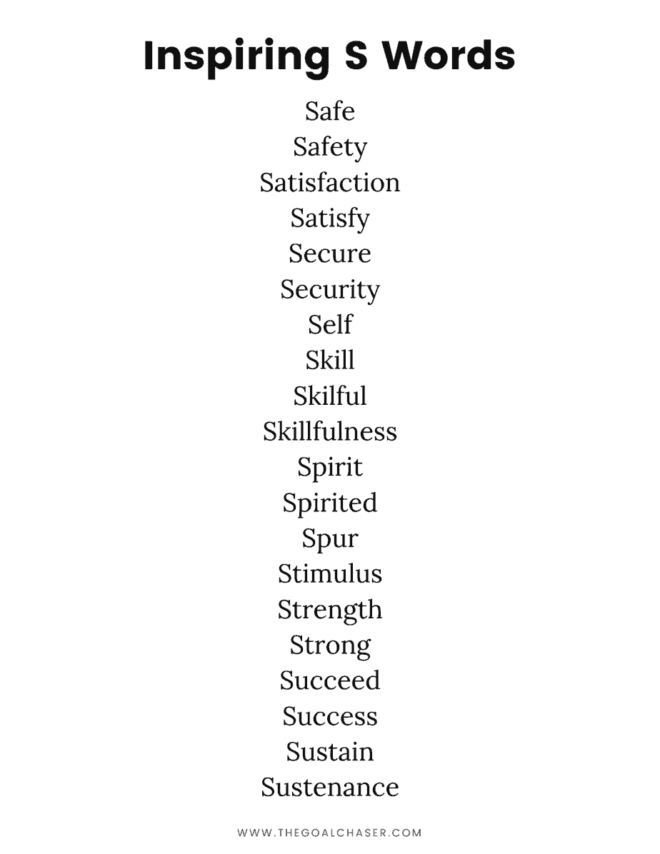 Good Safe Words List