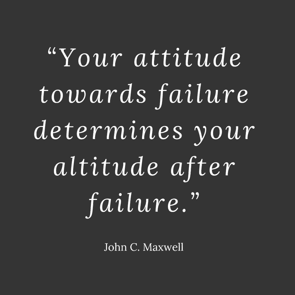 john maxwell quotes on failure