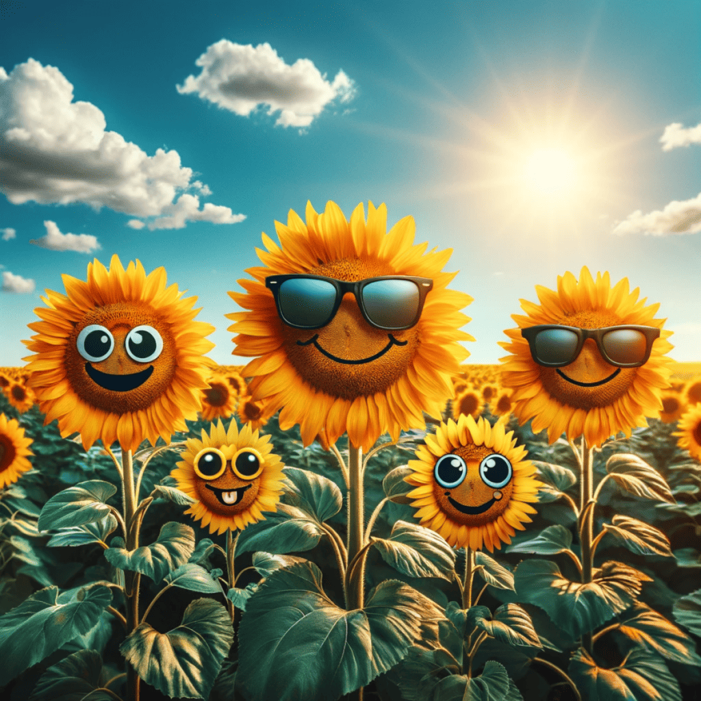 list of sunflower puns