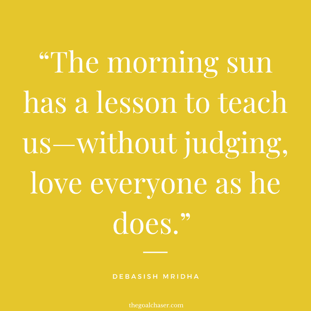 morning sunshine quotes