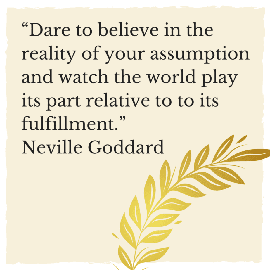 neville goddard affirmations