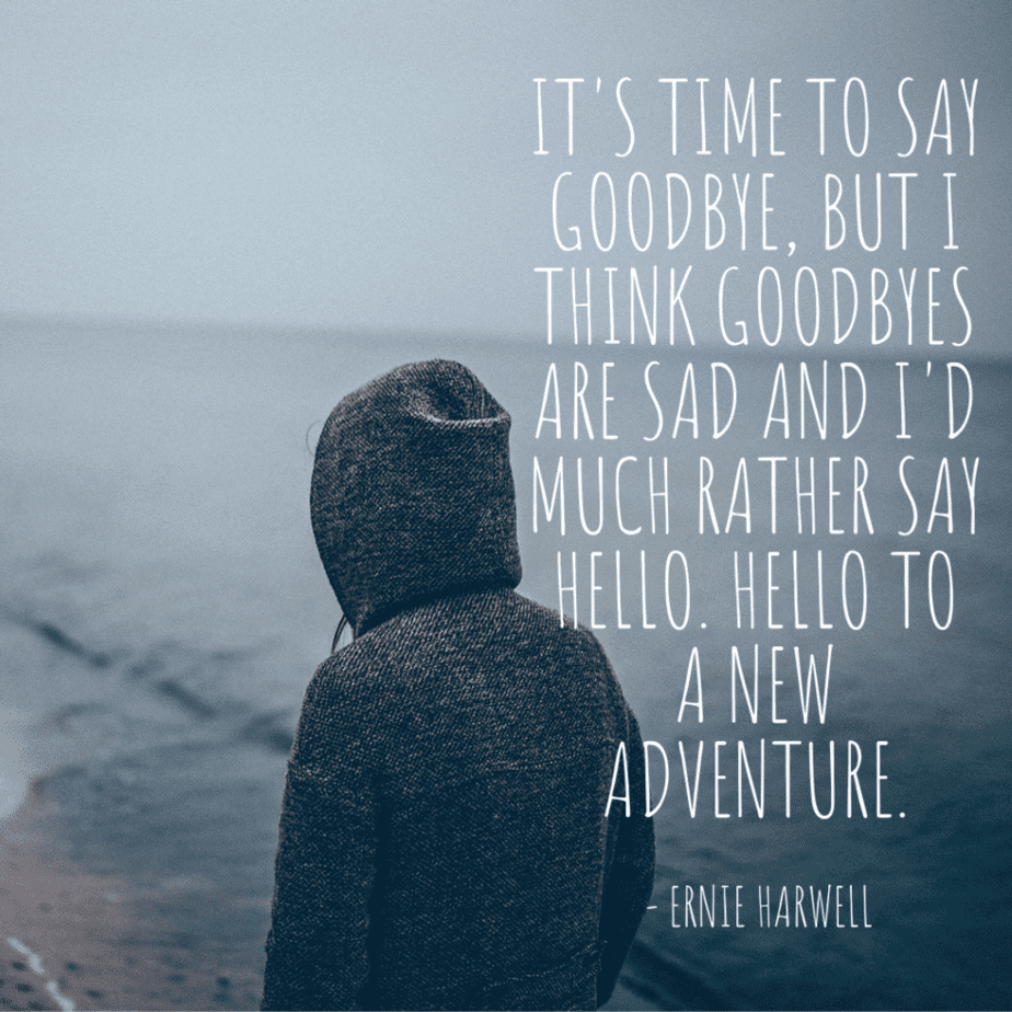 new adventure after sadness quote