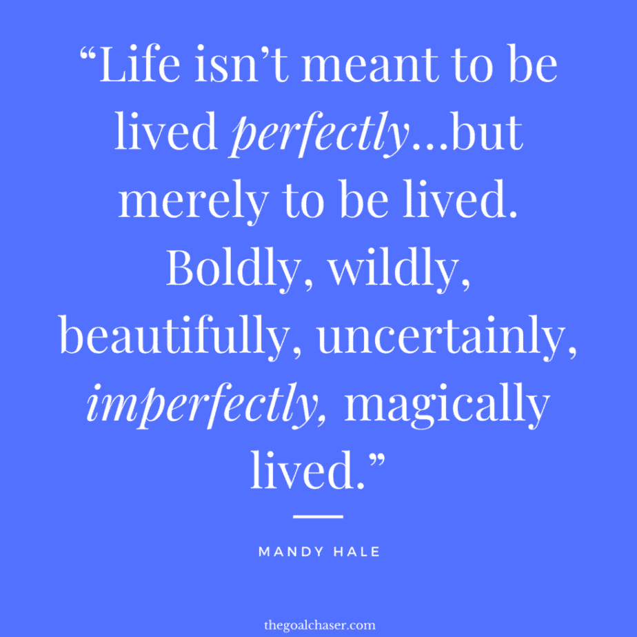 perfectly imperfect quotes
