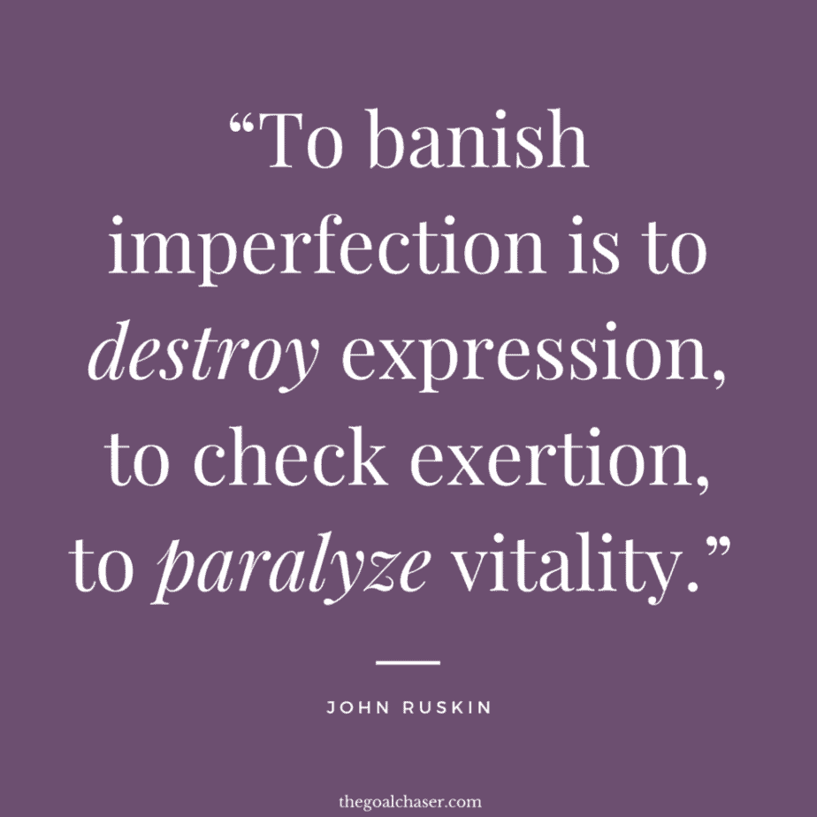 quote about imperfection
