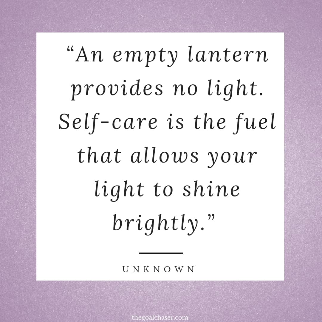 quote on self care