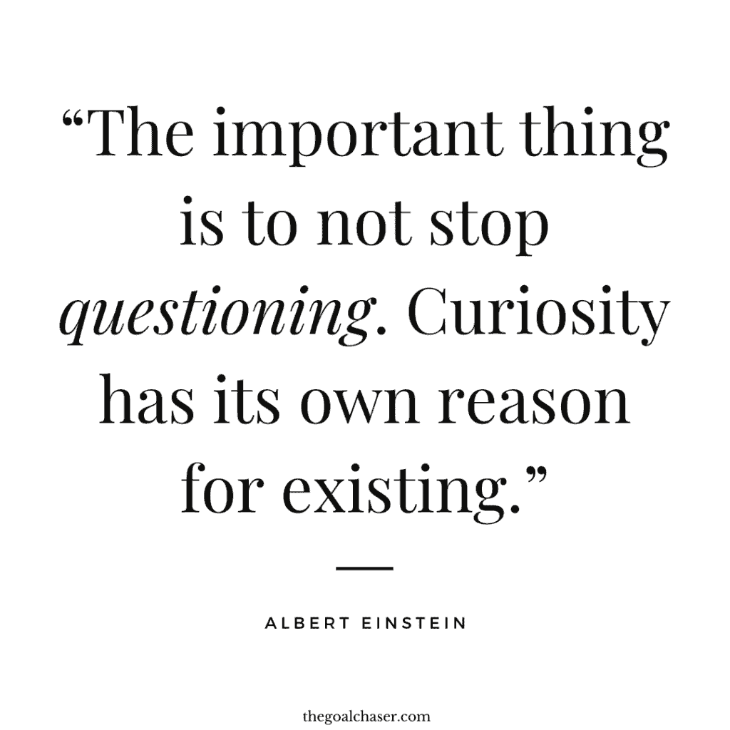 quote on wondering albert einstein