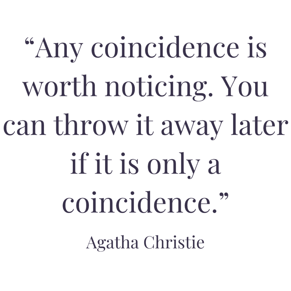quotes about believing in coincidences