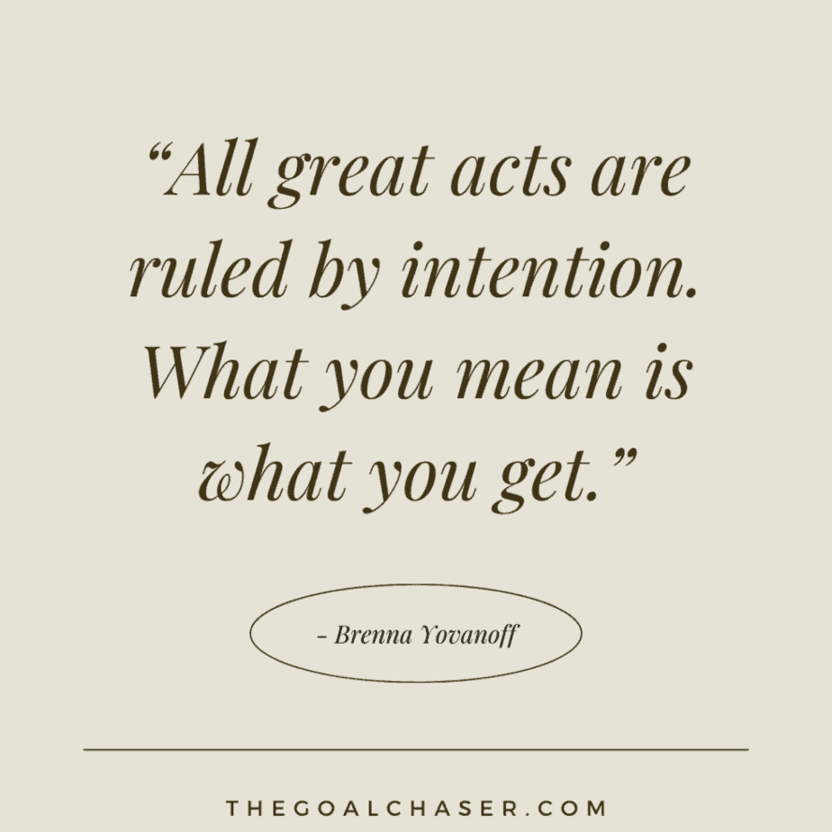 quotes about intentions