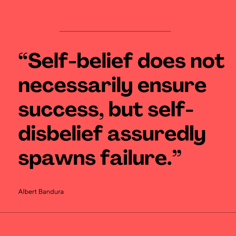 SelfEfficacy Quotes The Belief In One's Ability