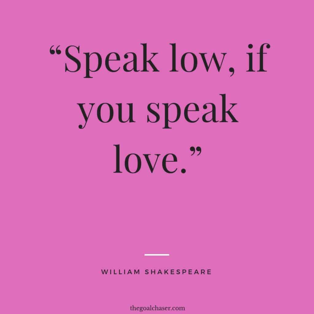 short quotes about love Shakespeare