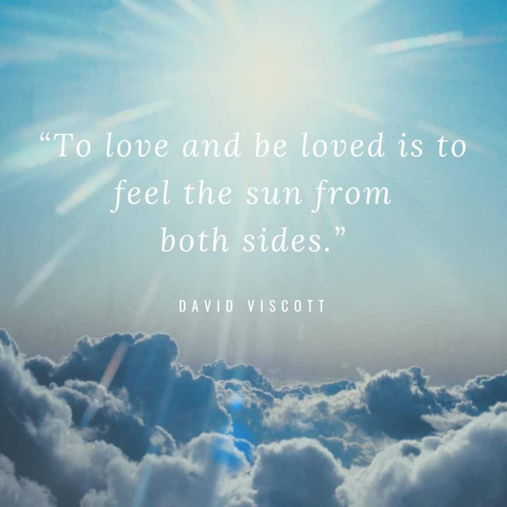 short quotes about love david viscott quote