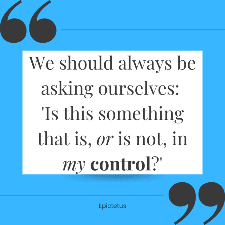 stoic quotes on control